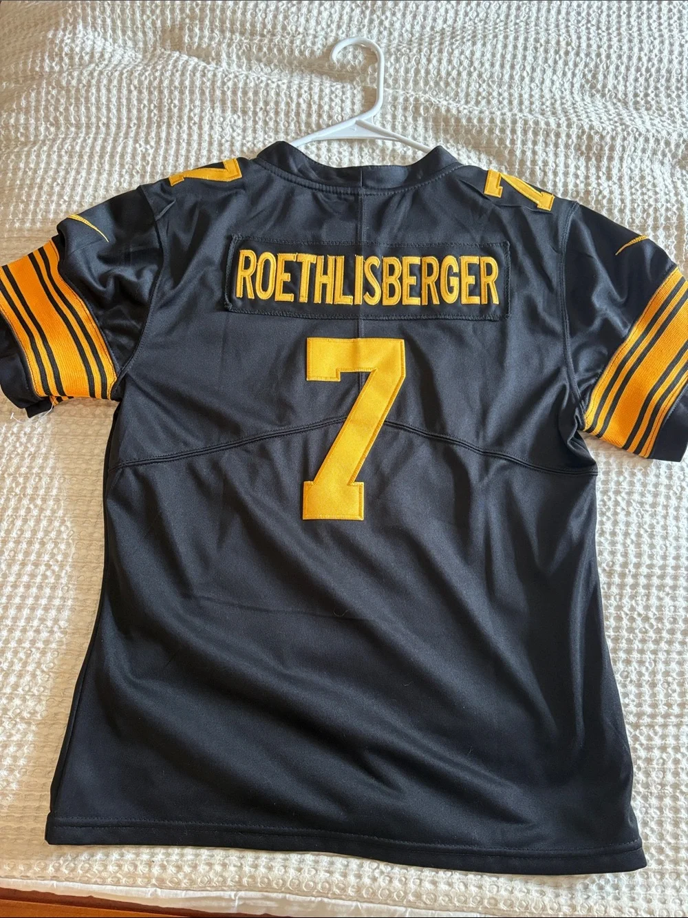 Nike Color Rush Steelers Football Jersey #7